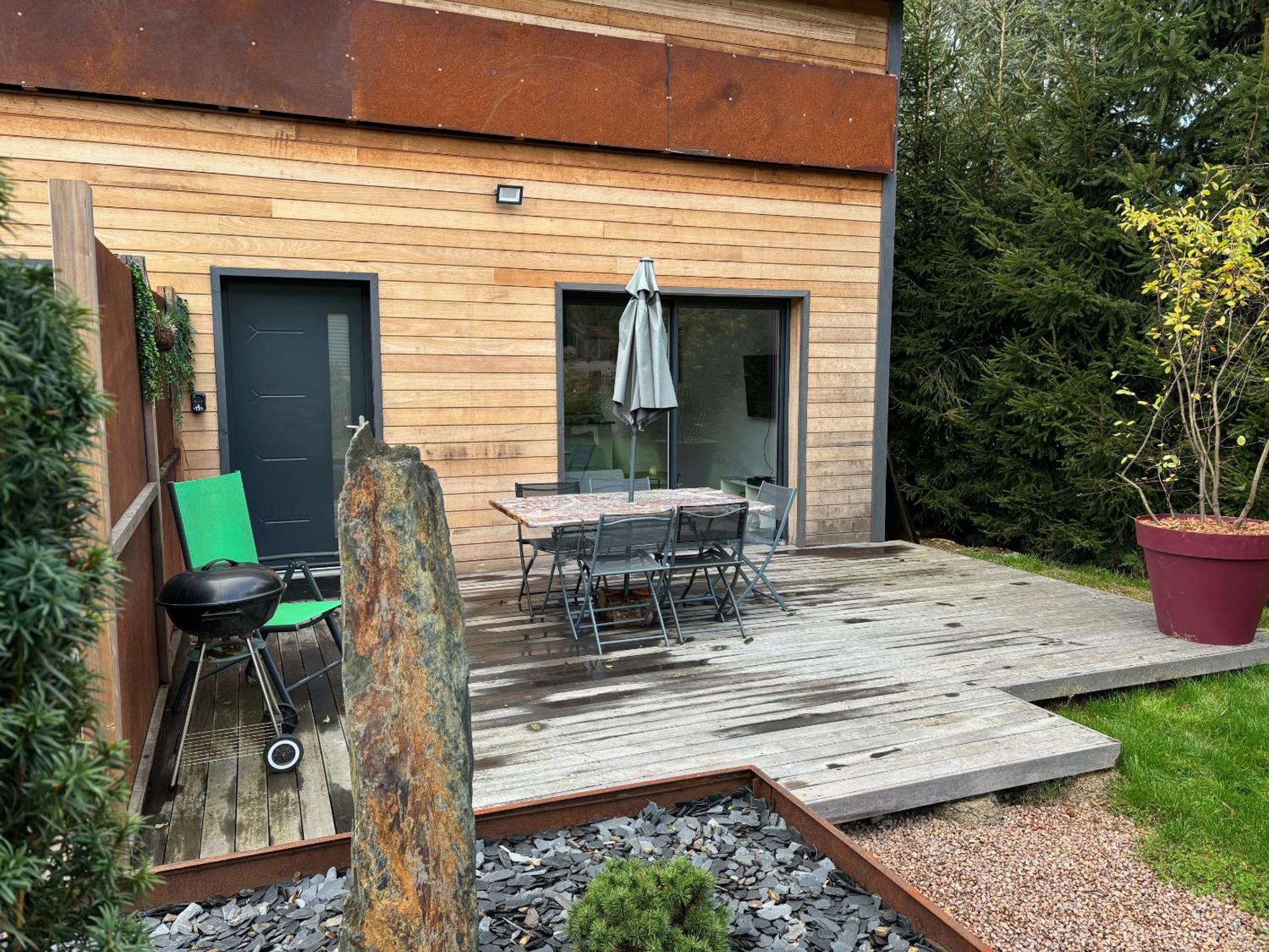 Duplex Le Corten, Terrasse Et Jardin Gérardmer Buitenkant foto