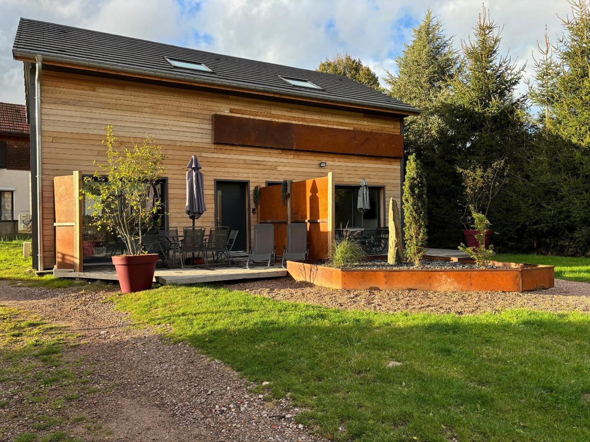 Duplex Le Corten, Terrasse Et Jardin Gérardmer Buitenkant foto